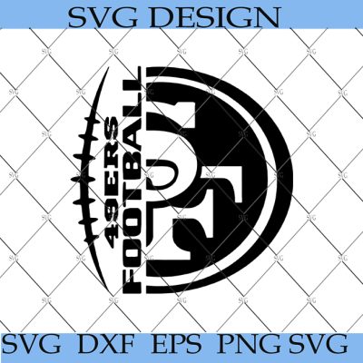 49ers Football Svg, Football Svg, sports SVG, ball svg – Digital Download