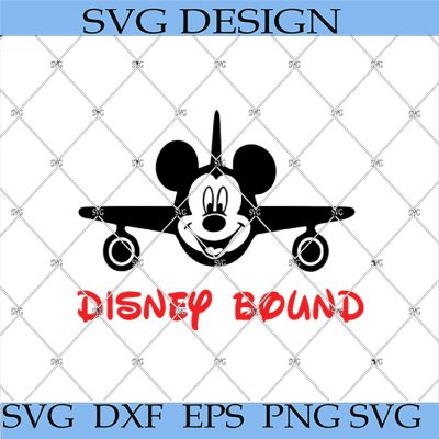 Disney Bound Plane Mickey Svg, Disney Bound Svg, Disney Svg, Disney ...